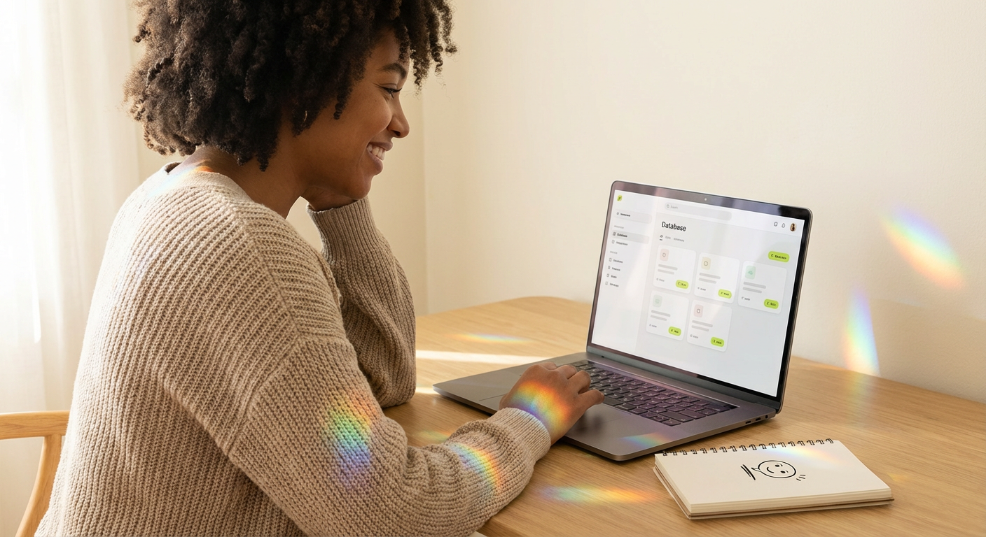 stock photograph illustrating "backend database management in ai builders" in the context of backend database management in ai builders.