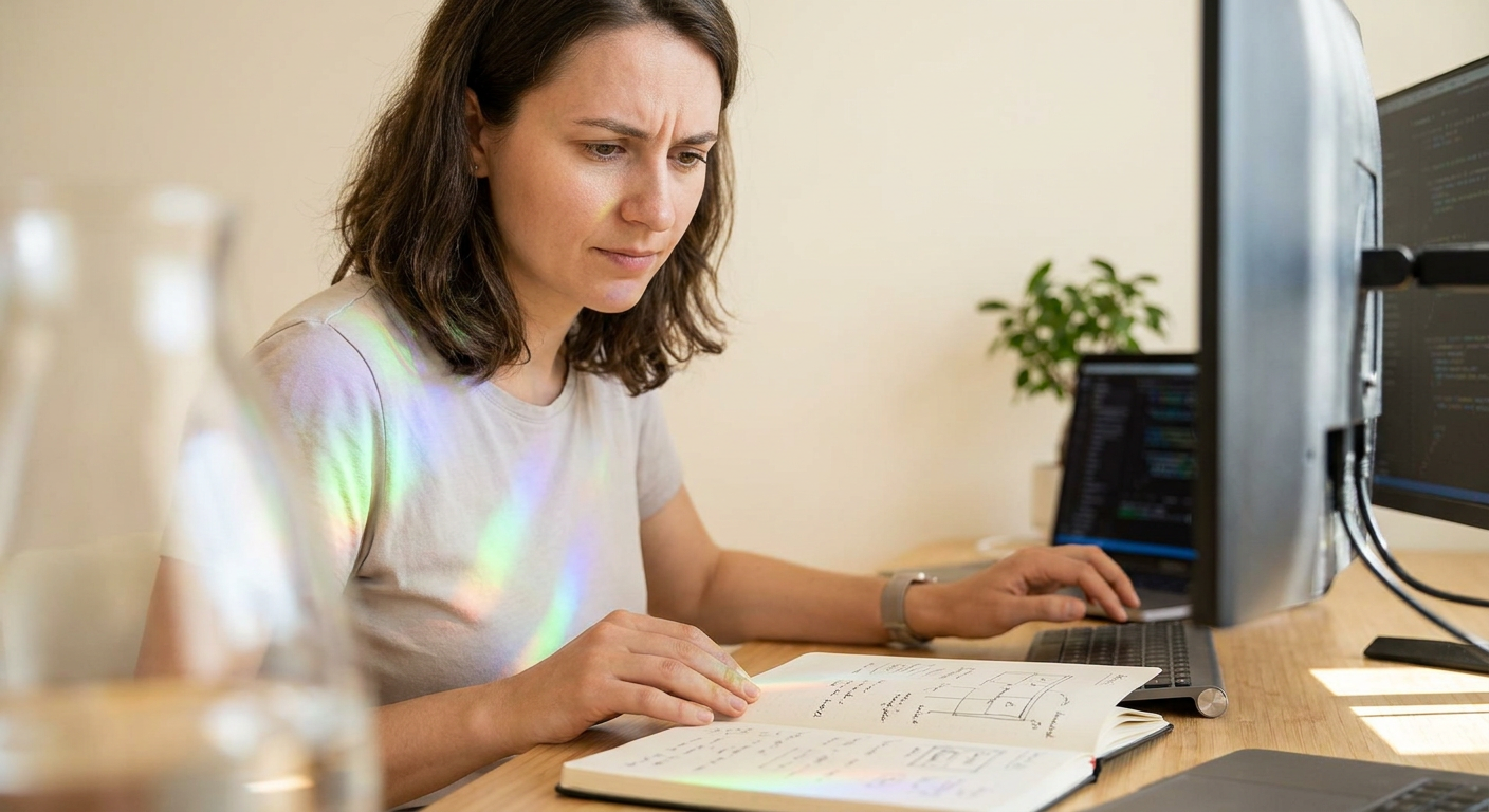 stock photograph illustrating "The Inherent Limits of the Co-Pilot Workflow" in the context of agentic software development workflows.