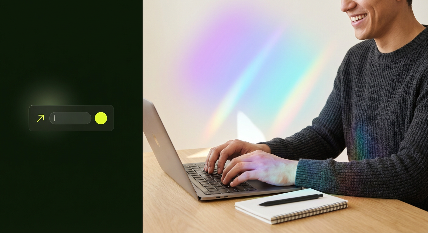 stock photograph illustrating "The Missing Link Between Vibe and Velocity" in the context of applying design tokens with ai.