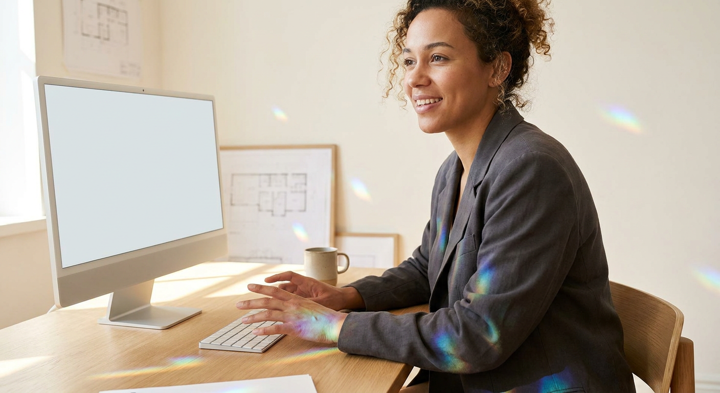 stock photograph illustrating "The Necessary Shift from Conversation to Orchestration" in the context of next-generation ui design with ai agents.