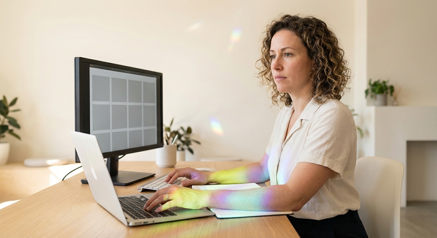 stock photograph illustrating "The "Template-Look" Trap: Why Standard Prompts Fall Short" in the context of prompt-based layout and composition.