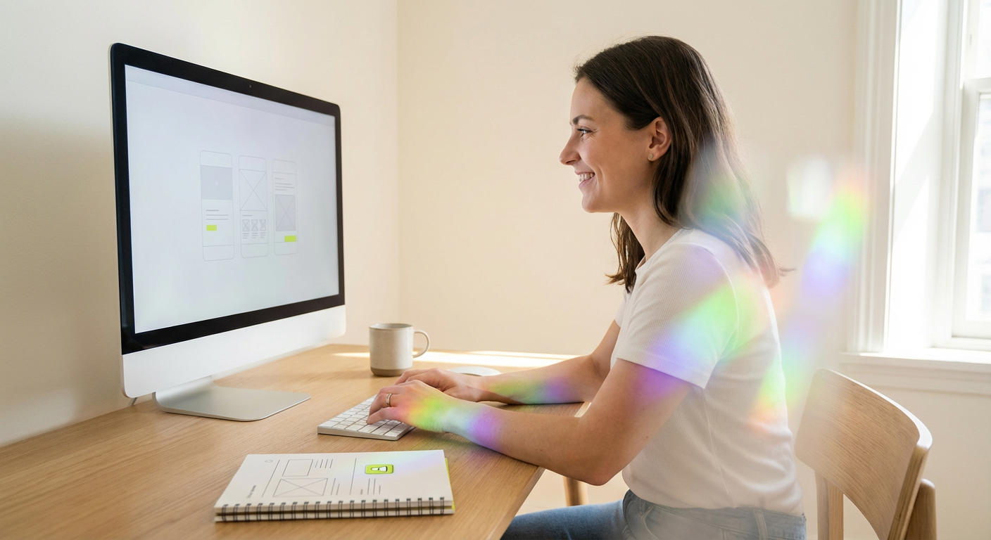 stock photograph illustrating "The Style-First Approach: Visuals as the Primary Driver" in the context of generating a design system from a brand prompt.