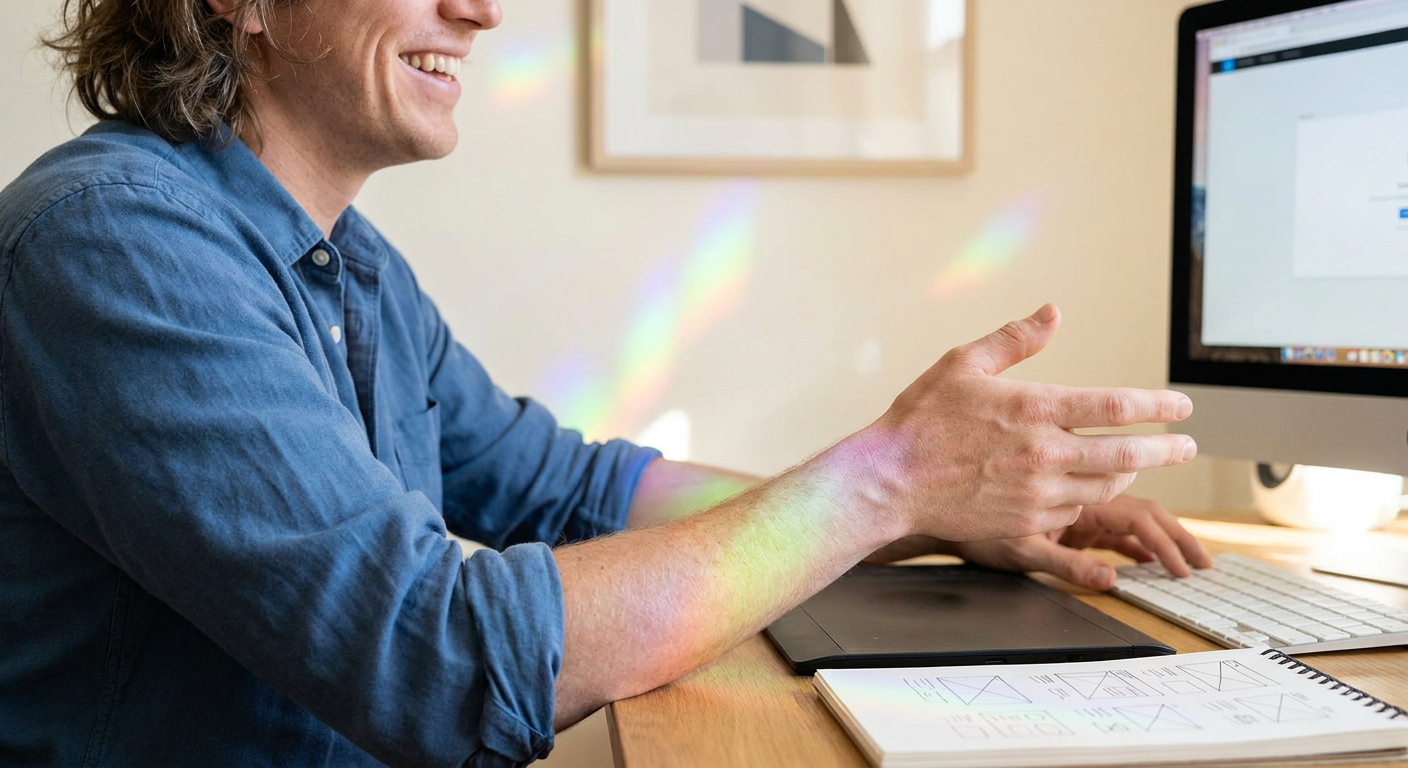 stock photograph illustrating "The Last-Mile Problem: When Generated Components Drift" in the context of can ai automate brand style guide application.