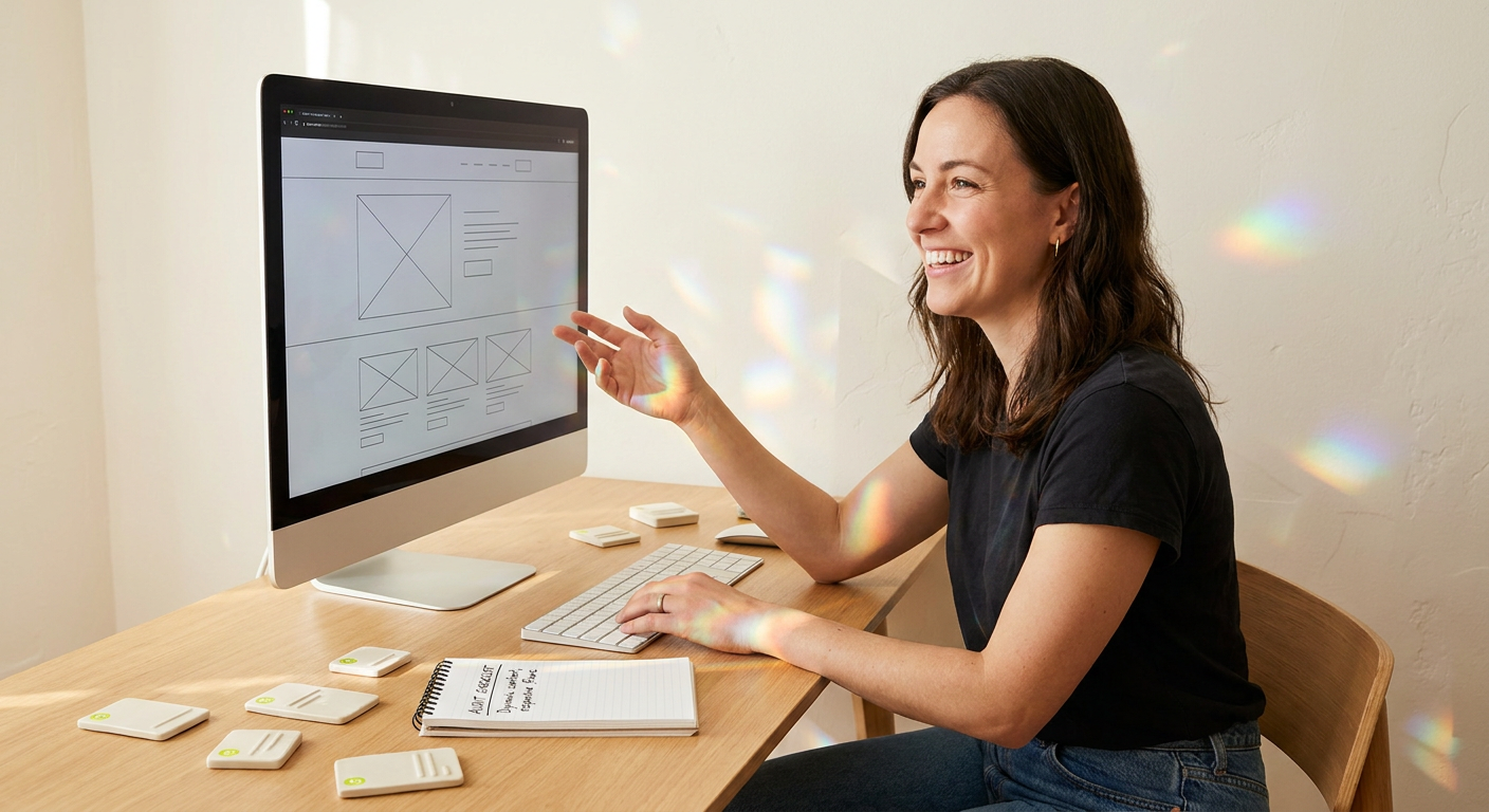 stock photograph illustrating "1. Audit for Dynamic Content Resilience" in the context of best landing page design.